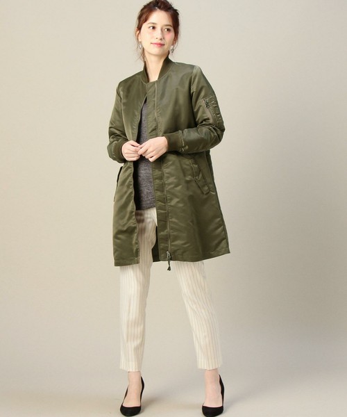 大人女子のma 1の着こなしをチェック Folk