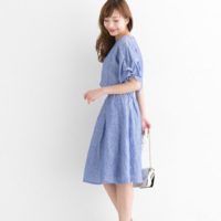 簡単におしゃれが決まる！楽ちんな「半袖ワンピース」で作る大人女子コーデ♡