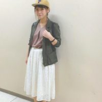 合わせる服でまだまだイケる♪秋冬のレーススカートコーデまとめ☆