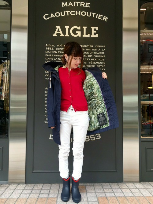 ショート丈からロング丈まで Aigle エーグル のレインブーツがこの冬も大活躍 Folk