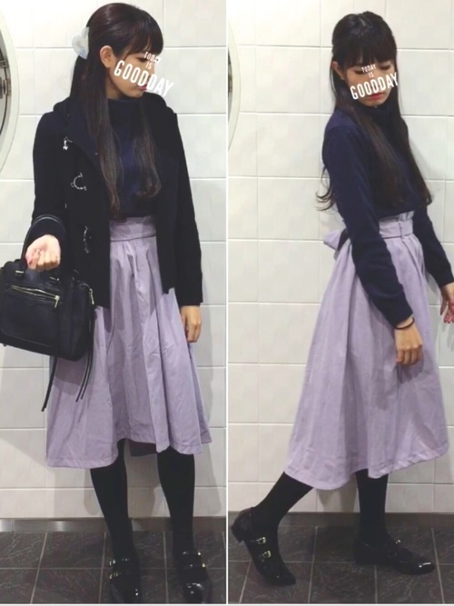 大人かわいい春コーデに取り入れたい フィッシュテールスカート Folk