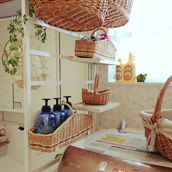 洗面所まわりの収納どうしてる 真似したい なるほど収納術 Folk