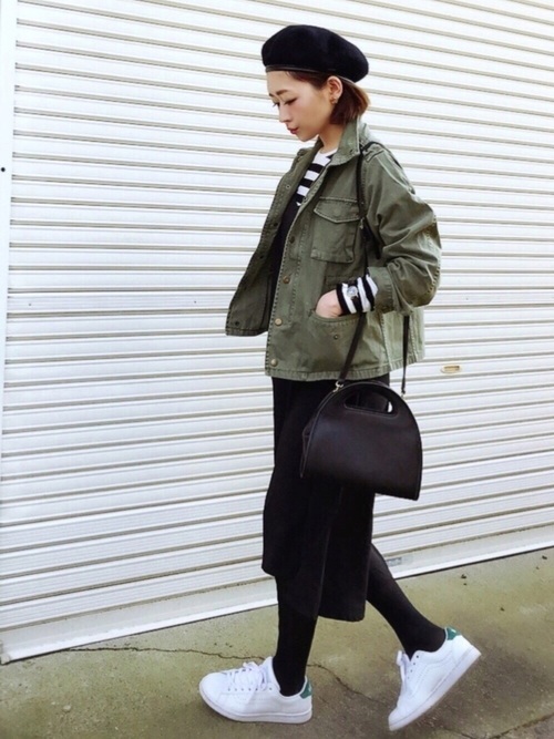 定番アイテムこそこだわりたい 無印良品のボーダーtシャツで楽しむ春コーデ Folk