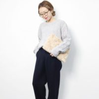 大人の甘さ♡ジェラートピケのアイテムを使ってゆるっとカジュアルスタイル♪