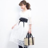 レースの透け感が大人っぽい！上品なレースアイテムで春コーデを格上げ！