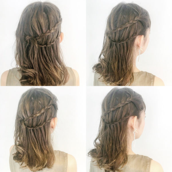 三つ編みアレンジ特集 大人女子に似合うフェミニンなヘアアレンジ実例集 Folk