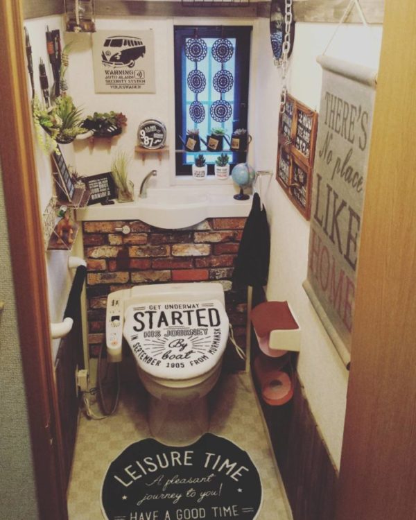 週末に出来るトイレdiy 狭くて独立した空間だからこそアレンジを楽しもう Folk