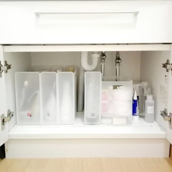 洗面台下の収納もこれで決まり 便利な収納アイテムやポイントをご紹介 Folk