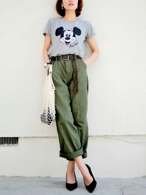 Wearで見つけた グレーtシャツ パンツのオススメ夏コーデ15選 Folk