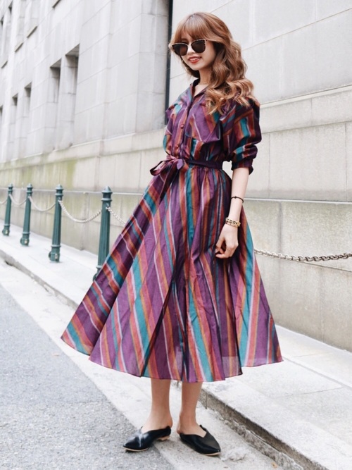 秋のクラシカルコーデ15選 レトロな雰囲気と深みある秋カラーがかわいい Folk