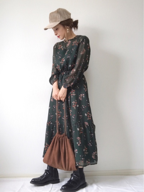 一枚でおしゃれが完成するワンピース 秋もワンピースコーデを楽しもう Folk