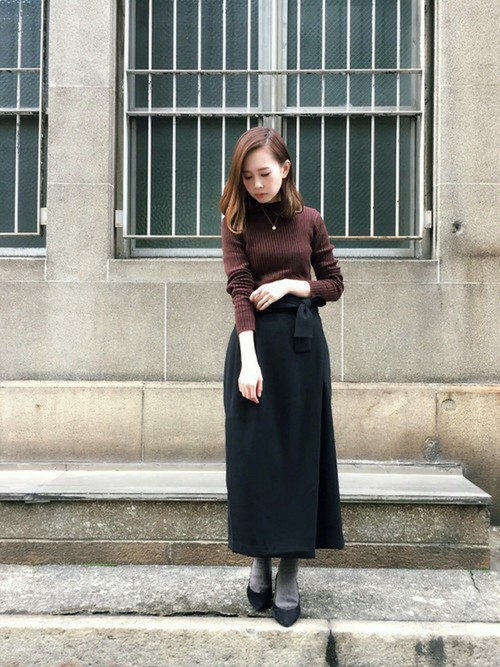 実験 ワーム 早熟 ロング スカート 黒 秋 Catalysthealth Net