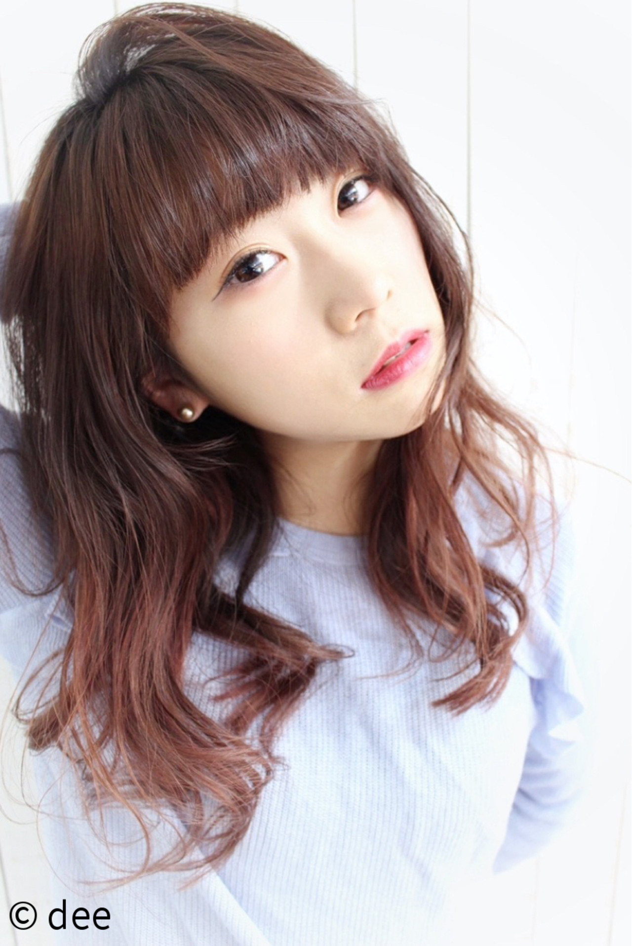 前髪ぱっつんで大人可愛いをもっと身近に 髪の長さ別から厚みまで具体的な実例104選 Folk