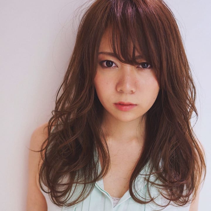 面長さんに似合う前髪アレンジ50選 ちょっとしたコツで前髪ありでもなしでも可愛いスタイル Folk