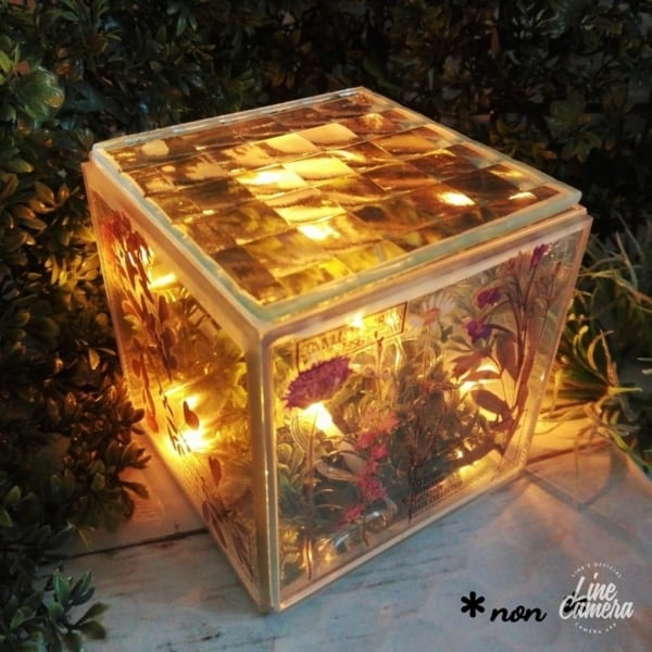 秋の夜長は100均diyランプで幻想的に 間接照明がつくる安らぎの空間 Folk