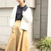 春ならやっぱりホワイト！大人女子必見のホワイトカーディガンコーデ♪