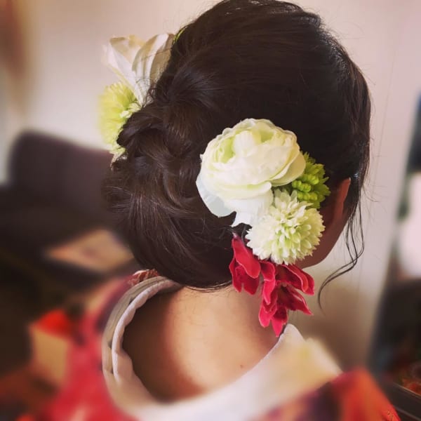 和装の髪型を一挙公開 和装の際のポイントやセルフアレンジもご紹介 Folk