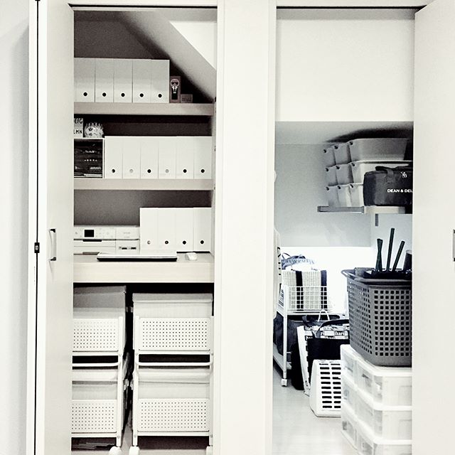 納戸収納の達人ワザ 納戸スペースを有効に活用している実例49選 Folk