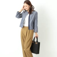 春のジャケットはノーカラーで決まり！デイリーに使えるジャケットまとめ