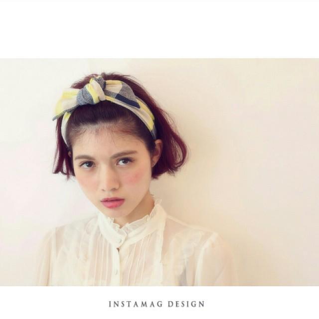 ヘアバンドを使ったアレンジ特集 長さ別から時短テクまで人気のアレンジをご紹介 Folk