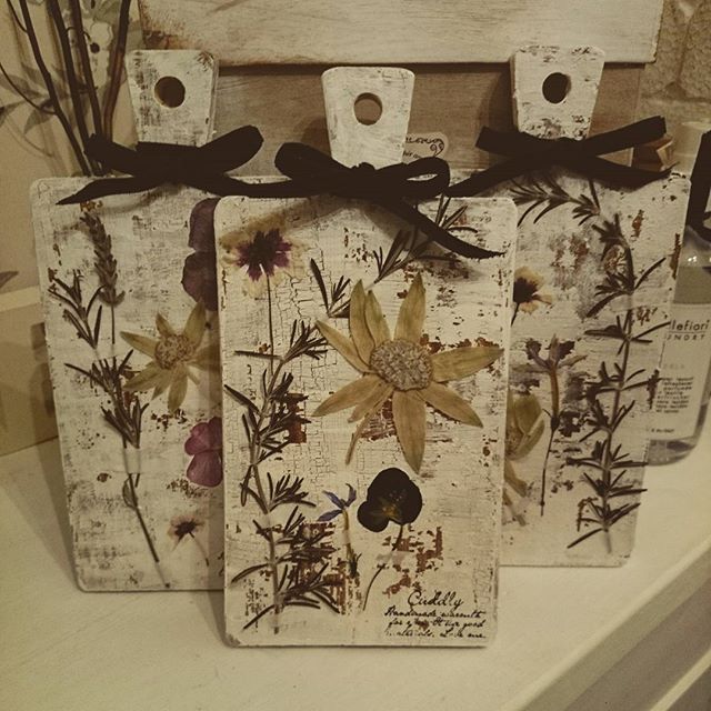 お庭のお花を活用しよう 押し花を使ったオシャレなディスプレイ Folk