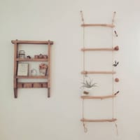 狭いお部屋の収納にも！ラダーを使ってお部屋をもっと快適＆素敵にしてみよう