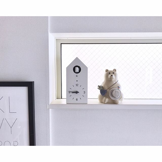 無印良品 の時計を置こう シンプルなのに雑貨のようなかわいさ Folk