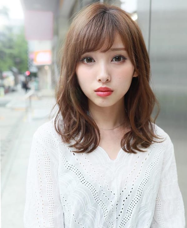 前髪作ってフェロモンたっぷり 可愛い色っぽヘアスタイル集 Folk 前髪作ってフェロモンたっぷり 可愛い色っぽヘアスタイル集 Folk