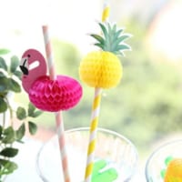 暑い夏も楽しくなりそう！トロピカルなアイテムのあるインテリア実例