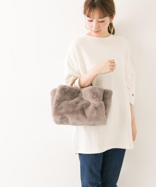 LS Scene×URBAN RESEARCH 別注エコファーバンブーバッグS