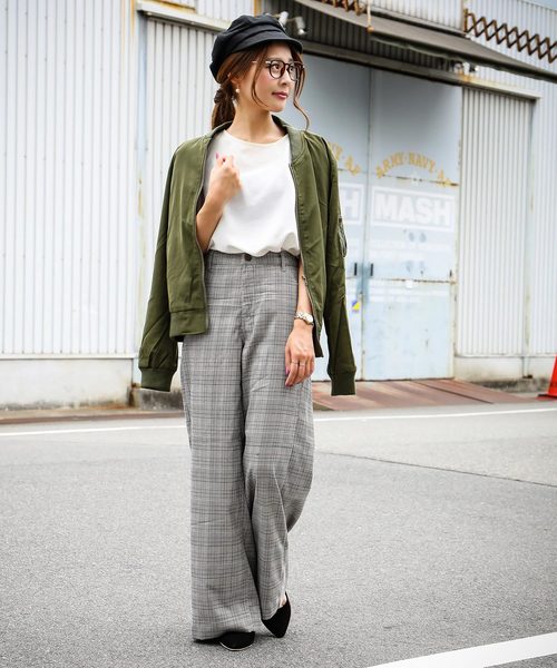 2018A/W MA-1 レディース Eツイル ミリタリージャケット