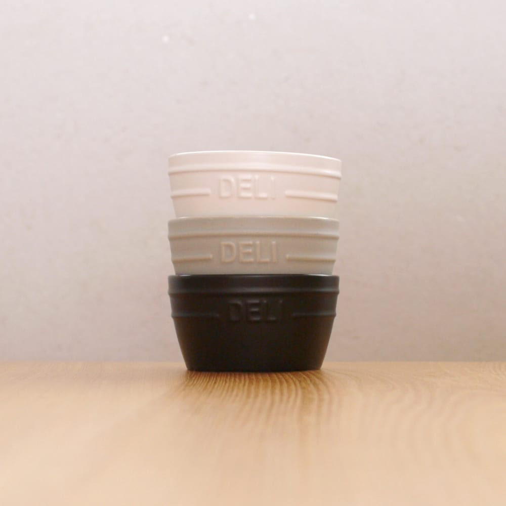 セリアの食器「マットモノトーン」シリーズ6