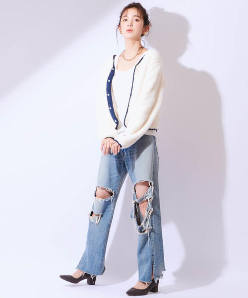 Champion/チャンピオン×CIAOPANIC 別注シェルパフリーススナップジャケット