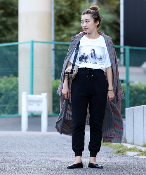【WEB限定】テーパード スウェットパンツ