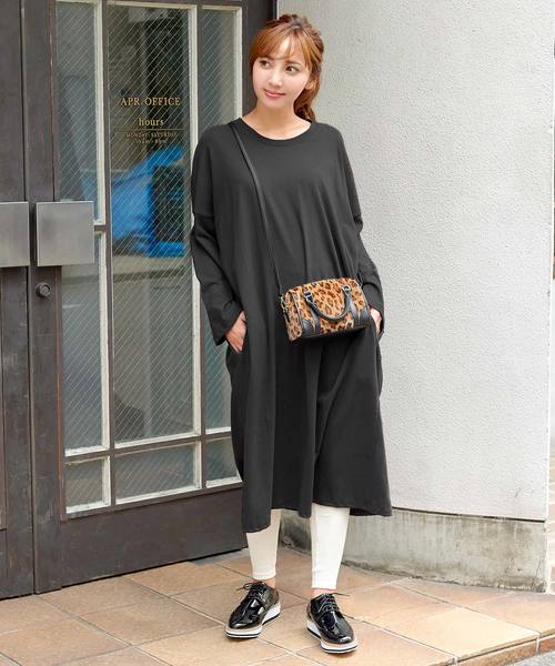 ゆるシルエットマキシワンピース