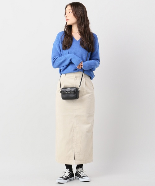 ADAWAS TRADITONAL SPORTY KNIT Vネックプルオーバー