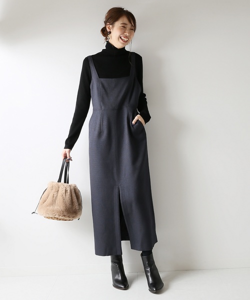 WASHABELE WOOL リブタートル
