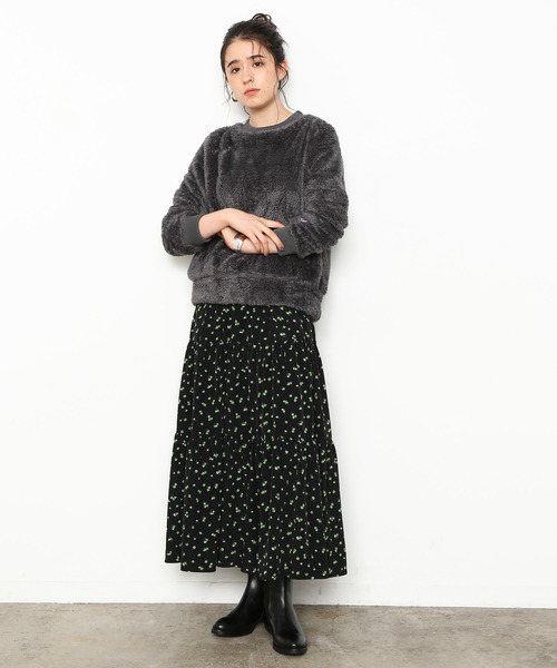 別注SHERPA FLEECE C/N SWEATSHIRT