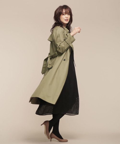 コーデをトラッドに仕上げる トレンチコート 大人の定番アイテム15選 Folk