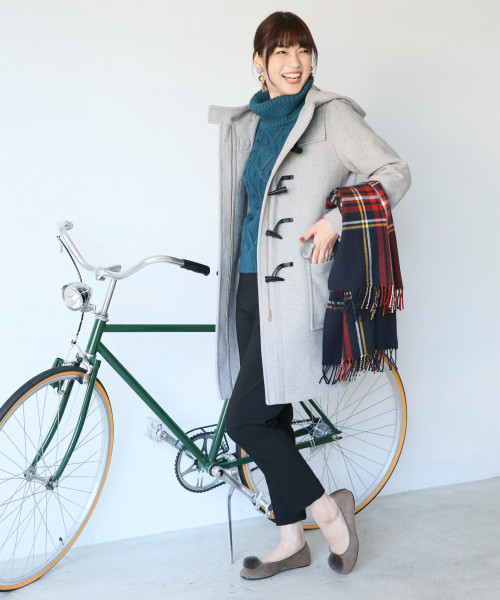 ロングダッフルコート