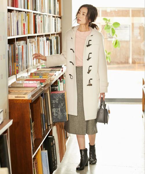 【WEB限定】ヴィクトリアダブルフェイスモッサ ダッフルコート