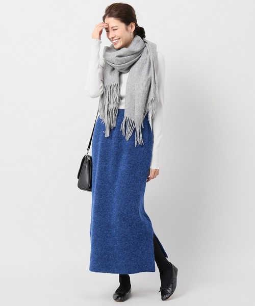 ニットロングスカート