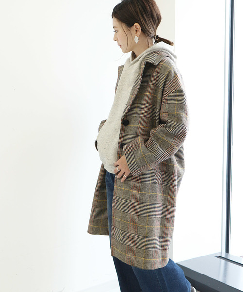 ドロップショルダーチェスターコート