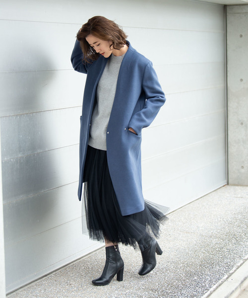 洗練度高めるコートのスタイリング 美バランス おしゃれに仕上げよう Folk
