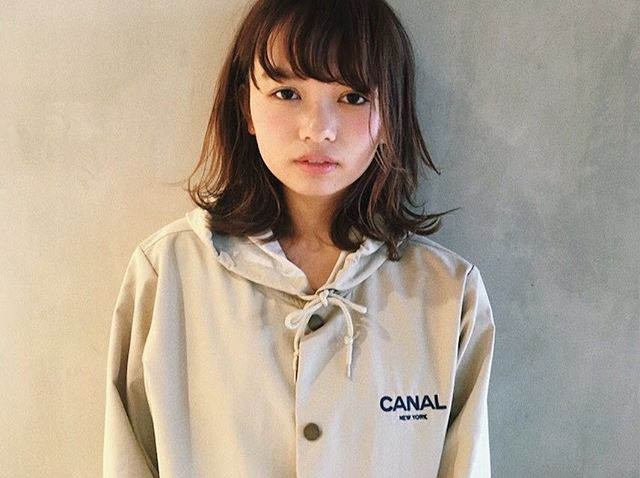 脱！手抜きに感じる暗髪ヘアスタイル６