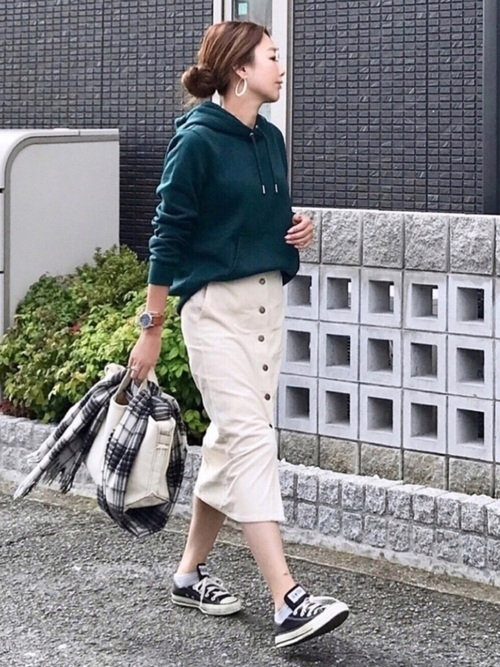 コーデュロイスカート3