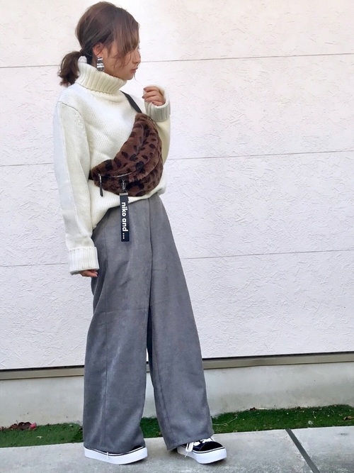 しまむらの冬パンツで作る おしゃれな大人女子コーデをチェックしよう Folk