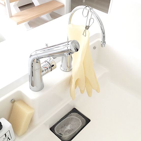 空間を有効活用 ステンレスクリップを使ってスマート収納を実現 Folk