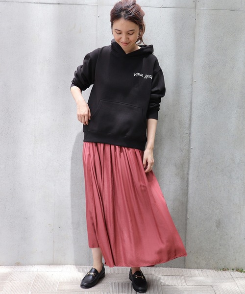 ASSEMBLY NEW YORK フードロゴ パーカー