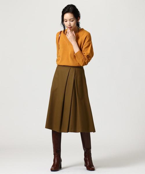 インポーテッドカシミヤブレンド Vネックニット